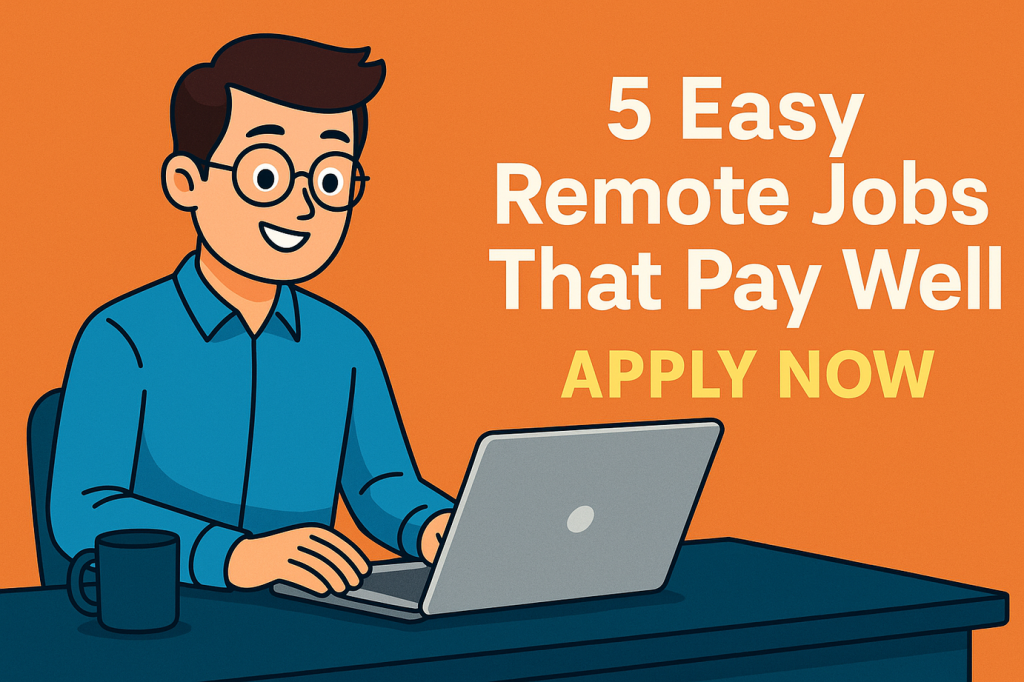 Easy remote jobs that pay well