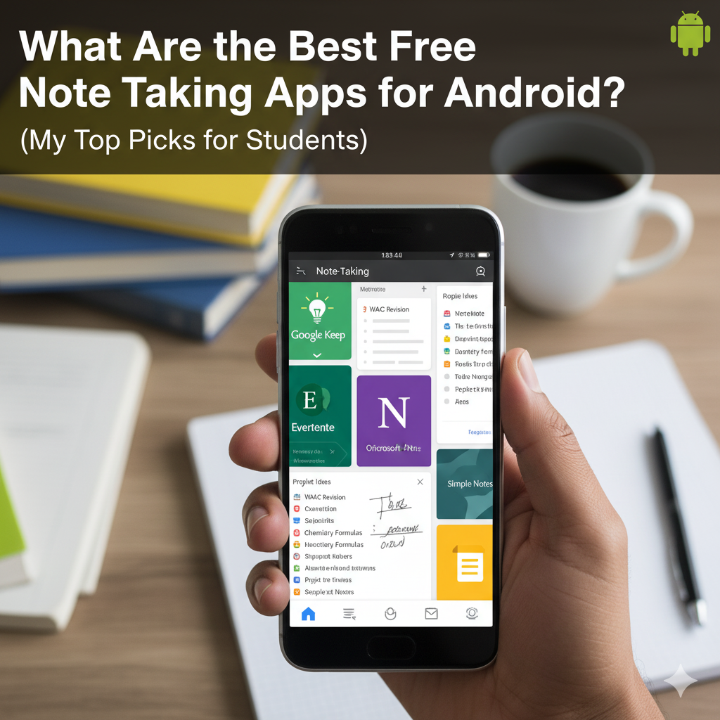 What Are the Best Free Note Taking Apps for Android? (My Top Picks for Students)