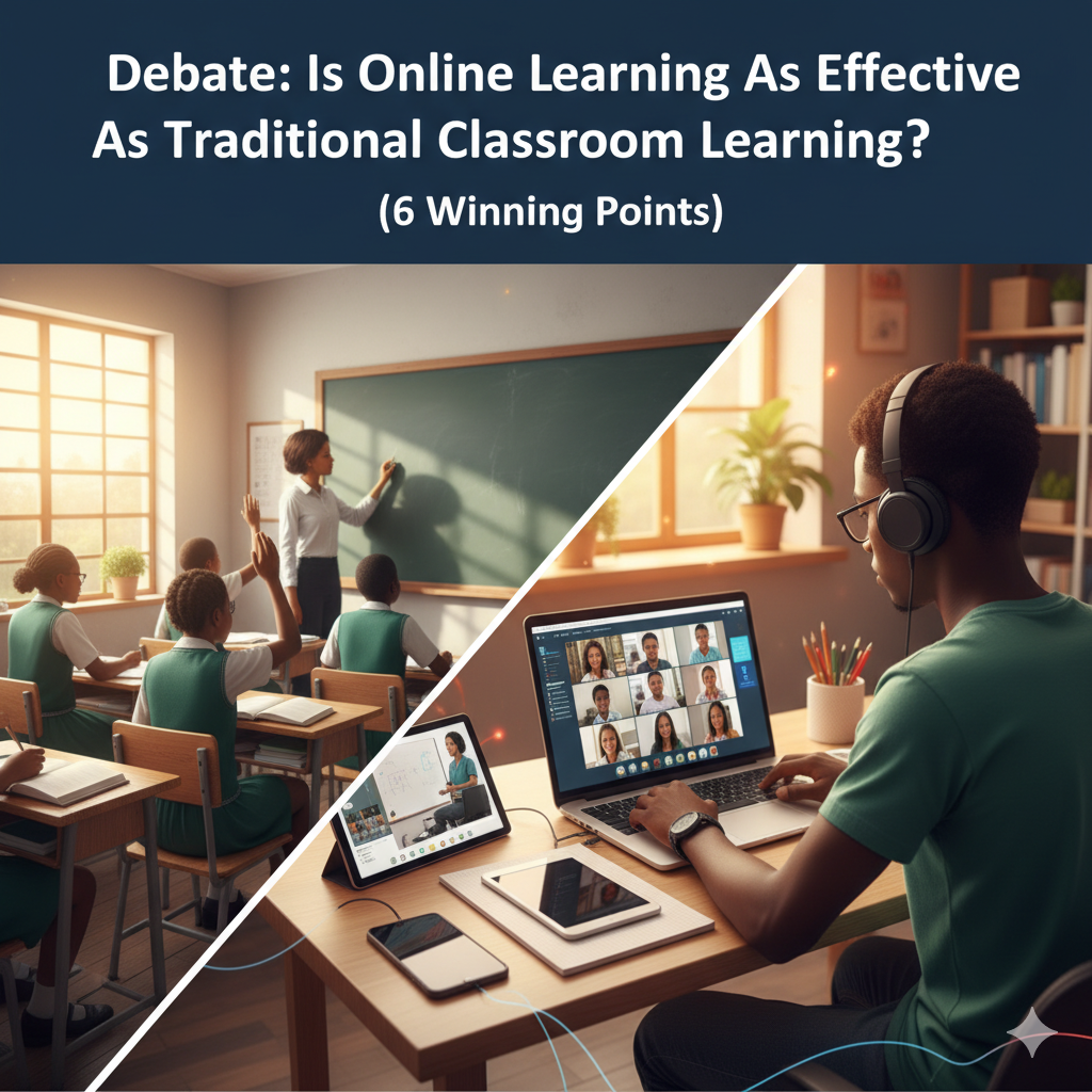 Is online learning as effective as traditional classroom learning?
