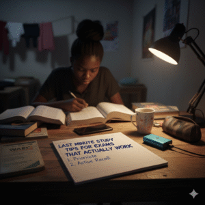 Last Minute Study Tips for Exams That Actually Works
