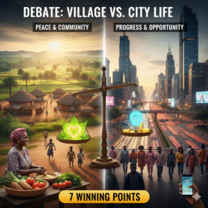 Debate: 7 Winning Points on Why Village Life is Better Than City Life