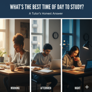 What's the best time of day to study for students