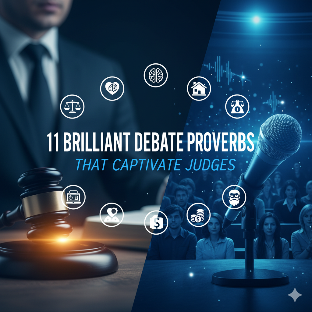 11 Brilliant Debate Proverbs That Captivate Judges