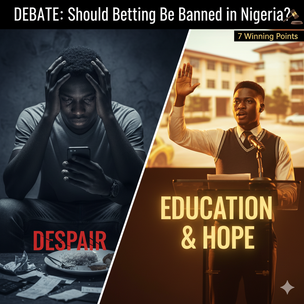 Debate: Should Betting Be Banned in Nigeria? (7 Winning Points for the Motion)
